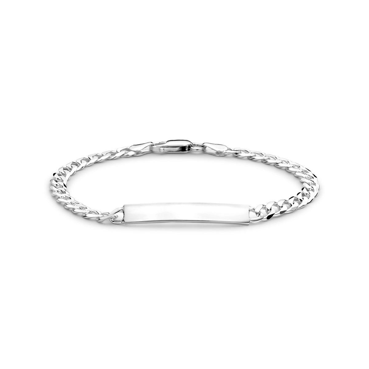Fantasy Collection Graveerarmband gourmette zilver