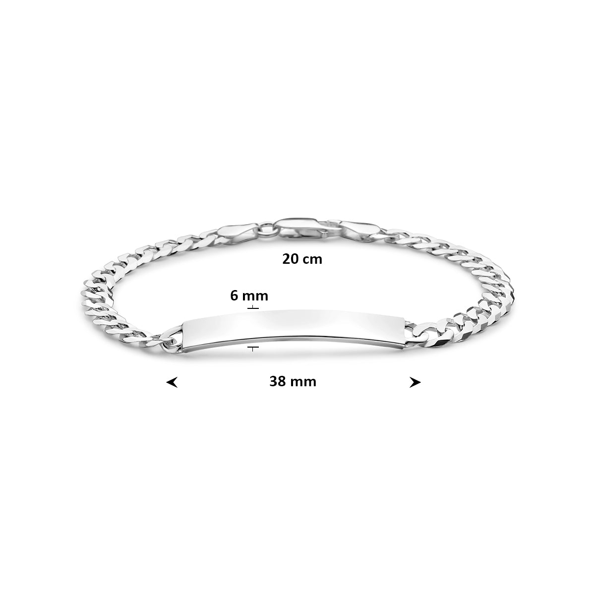 Graveerarmband zilver