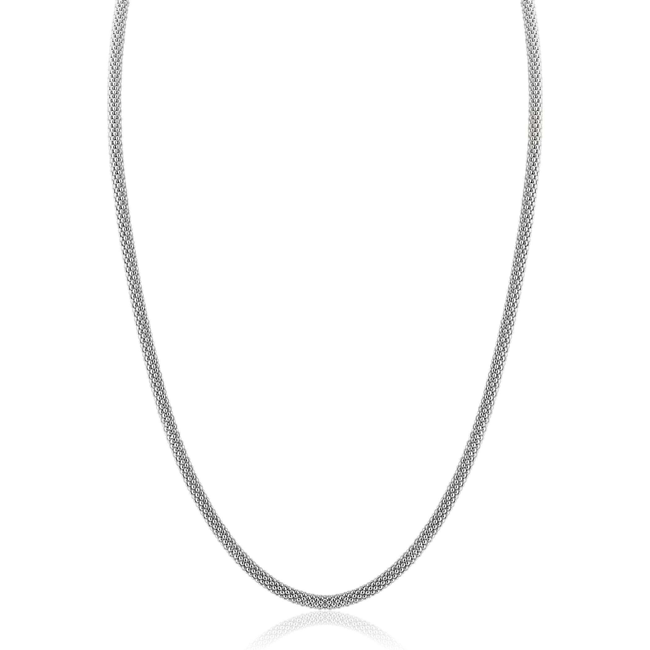 ZINZI Zilveren Ketting 42cm - ZIC2765