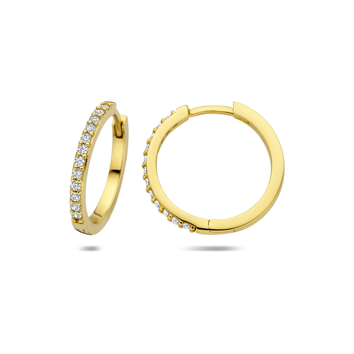 Fantasy Collection Oorbellen zirkonia 14K geelgoud