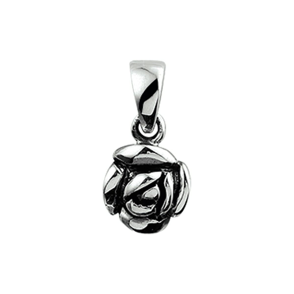 Fantasy Collection Hanger oxi roos zilver geoxideerd