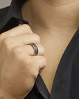 Zilver Geoxideerd Ring Oxi 1101298 - PansiteNederland.nl