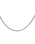 Zilver Geoxideerd Collier Oxi Vossestaart 1,6 mm 1101661 - PansiteNederland.nl