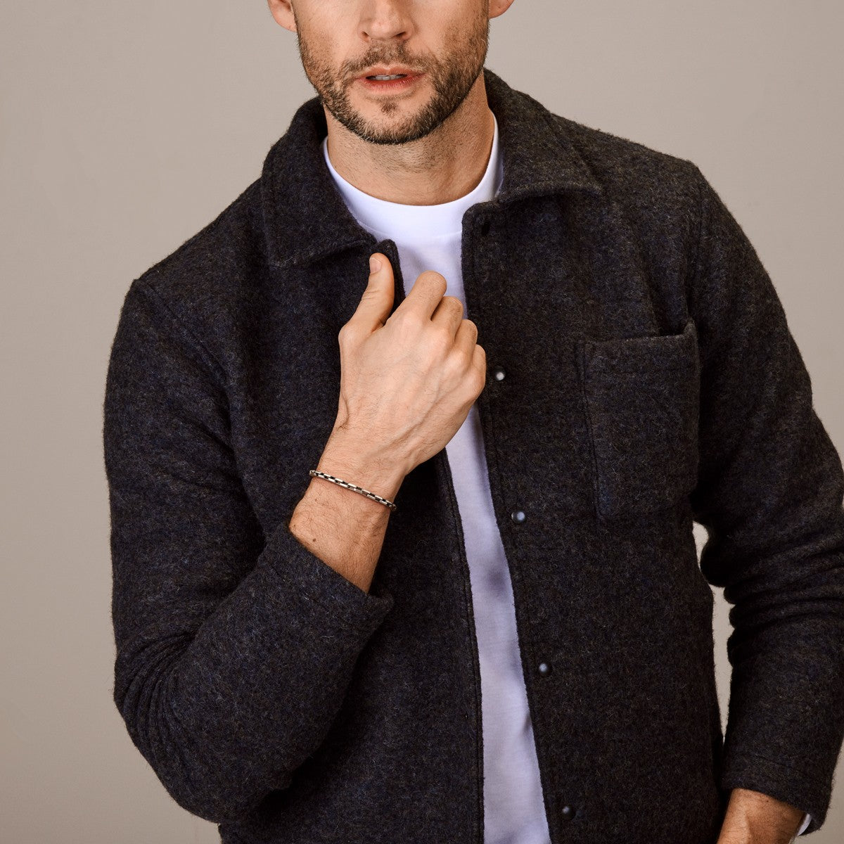 Zilver Geoxideerd Armband Oxi 4,0 mm 1101818 - PansiteNederland.nl