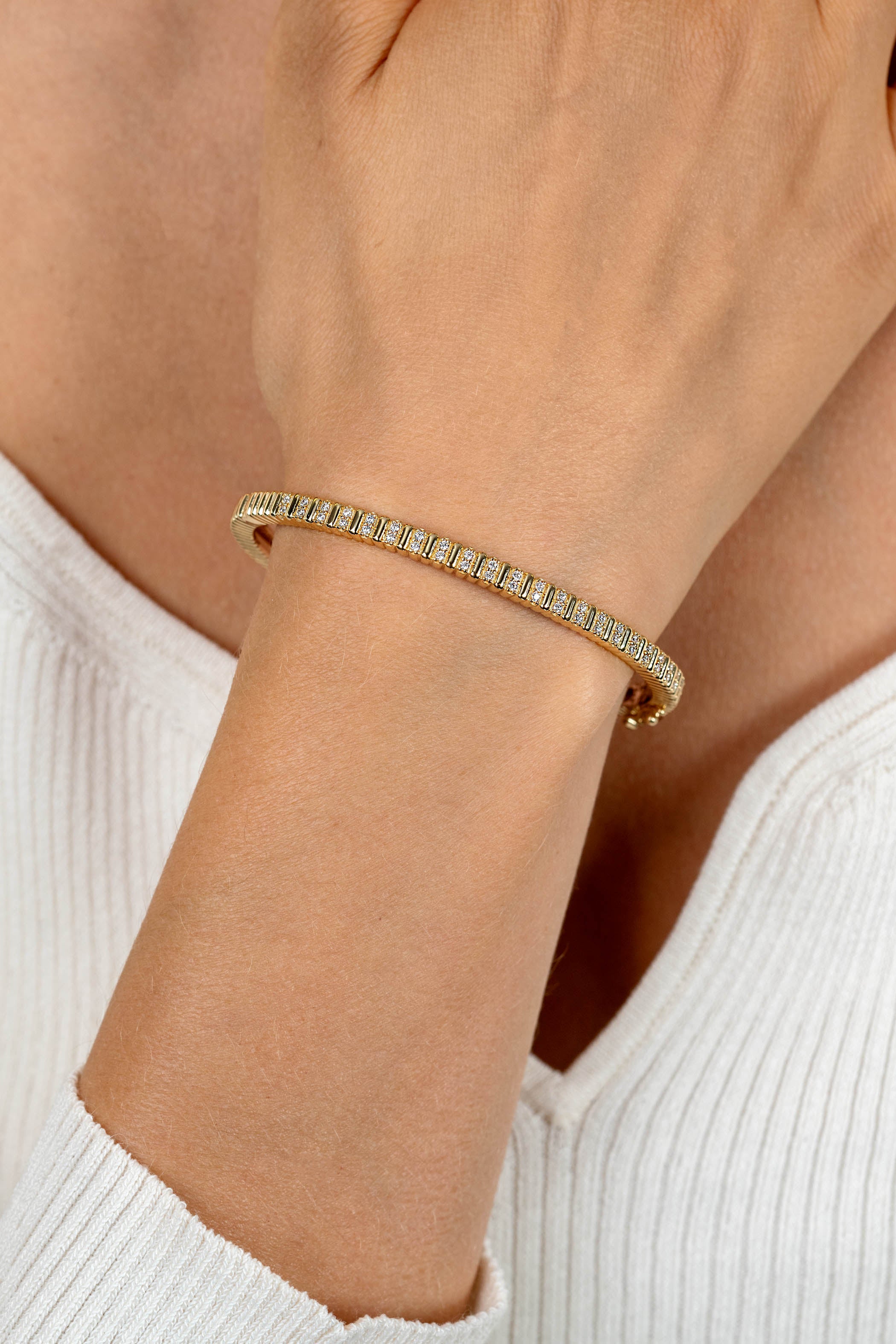 ZINZI Verguld Zilveren Armband 60 cm - ZIA2686Y