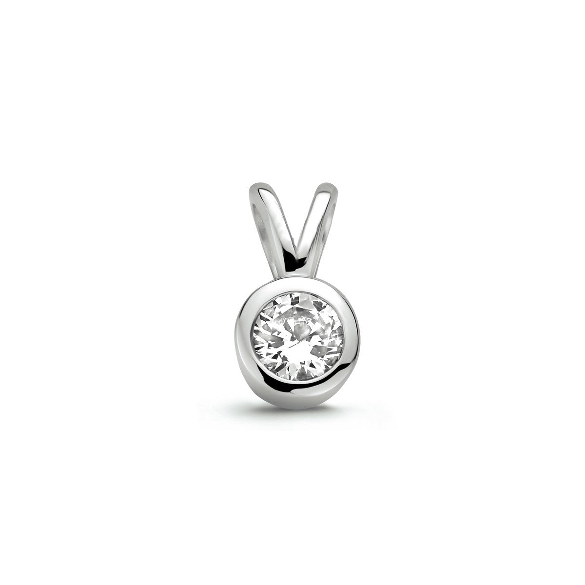 Fantasy Collection Hanger zirkonia 11 mm zilver