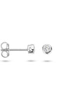 Zilveren oorknoppen zirkonia - PSN1301001 - PansiteNederland.nl