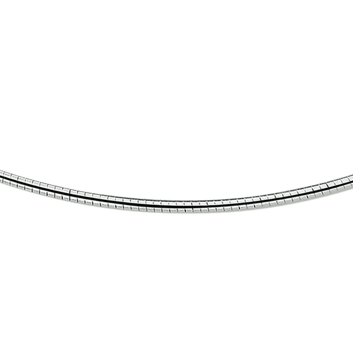 Fantasy Collection Collier omega rond 2,0 mm zilver - PSN1302658