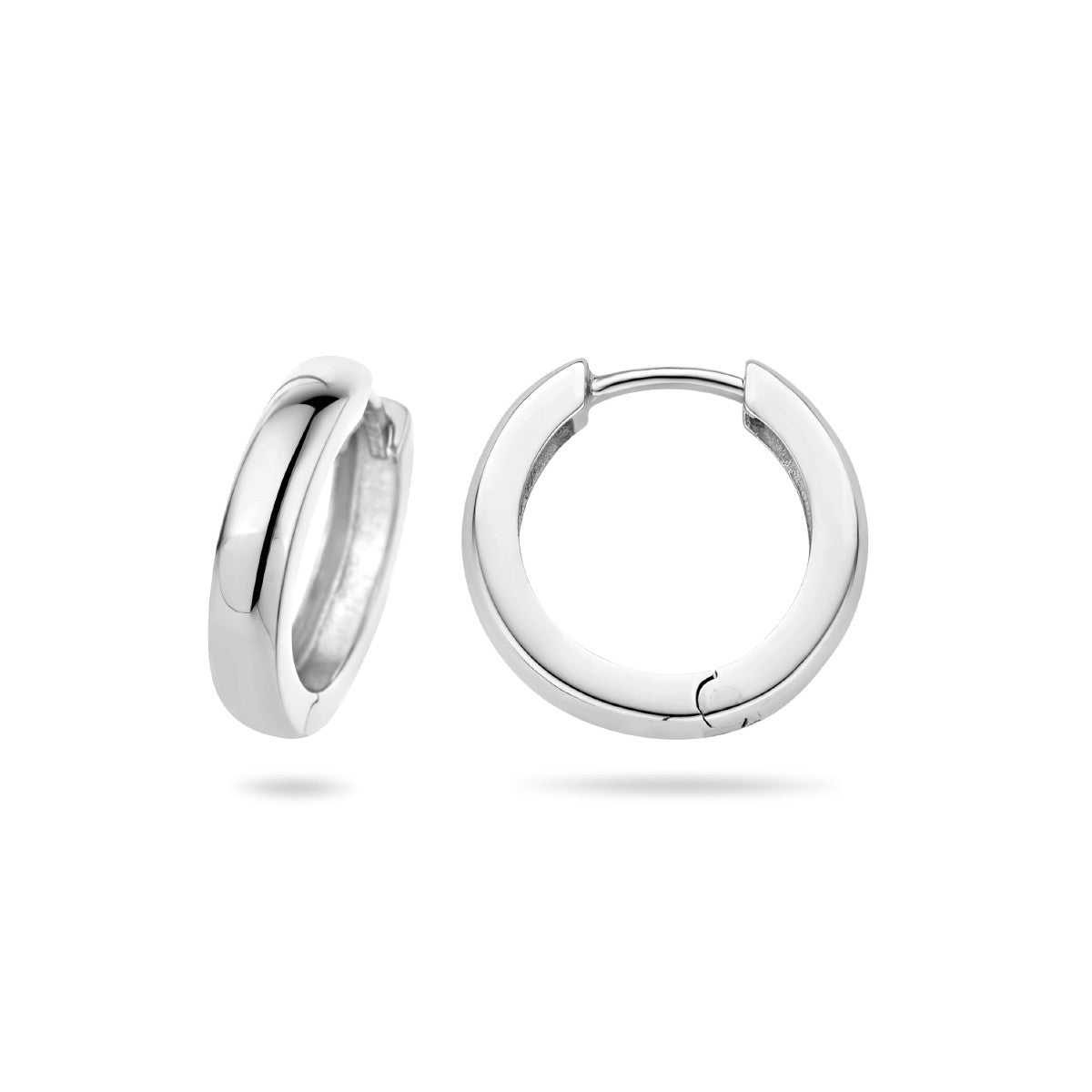 Fantasy Collection Oorbellen 3 mm bol zilver