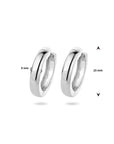 Zilver Gerhodineerd Klapoorringen 3 MM Bol 1304800 - PansiteNederland.nl