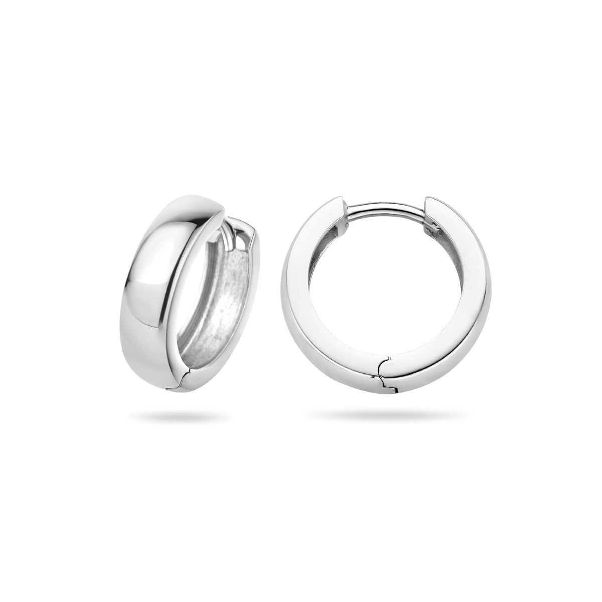 Fantasy Collection Oorbellen 4 mm bol zilver