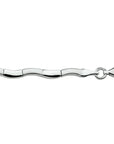 zilver gerhodineerd collier poli/mat 4,2 mm 43 cm 1306923 - PansiteNederland.nl