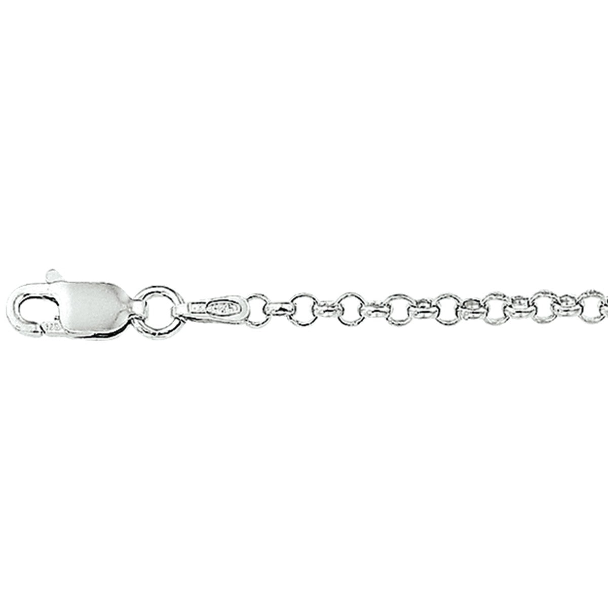 Fantasy Collection Collier jasseron 2,6 mm zilver
