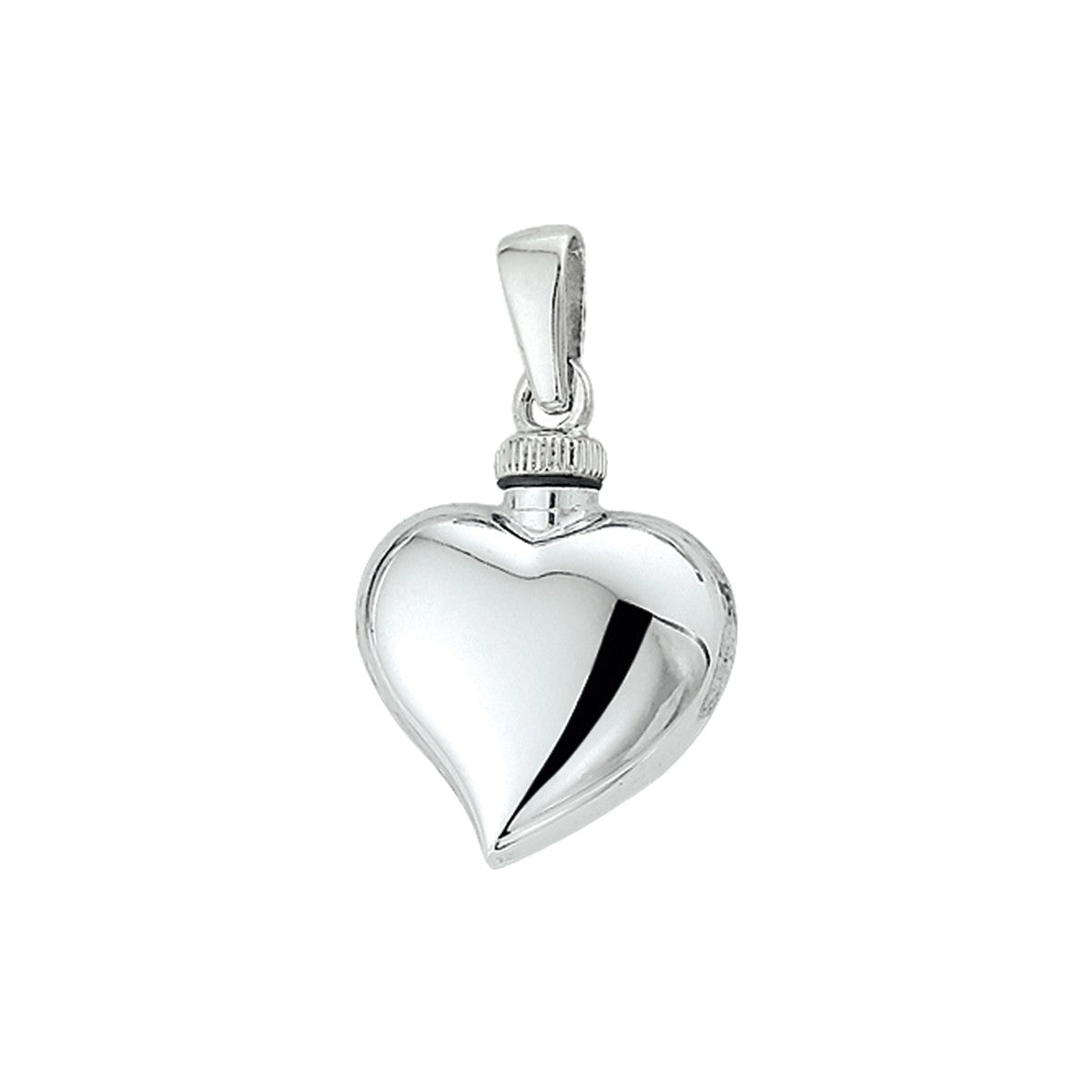 Fantasy Collection Urnhanger hart 16 mm zilver