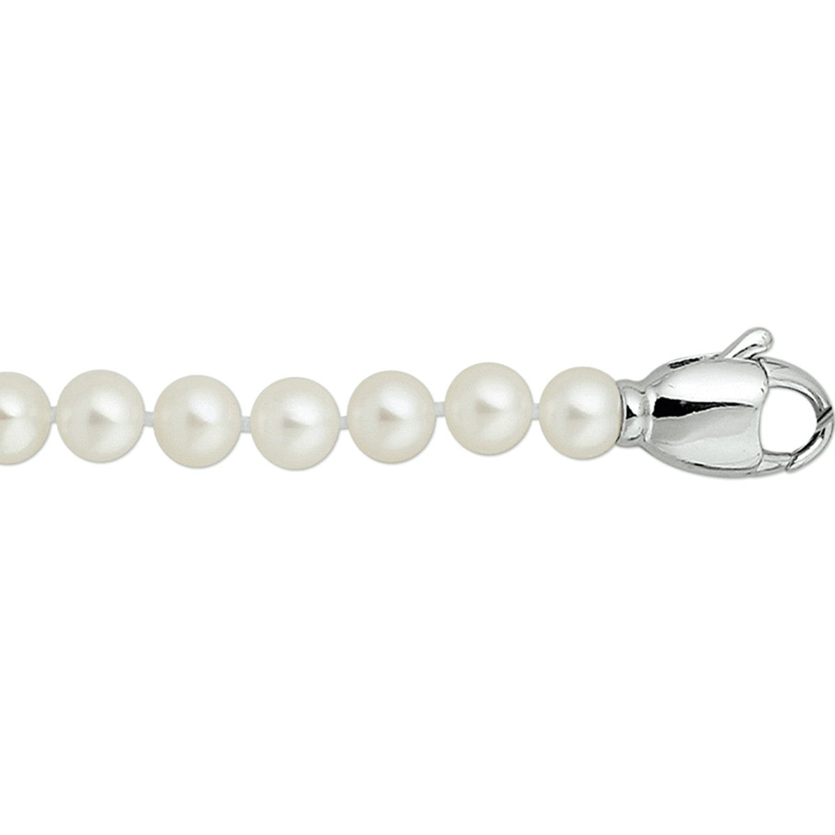 Fantasy Collection Armband parel 6 - 7 mm zilver