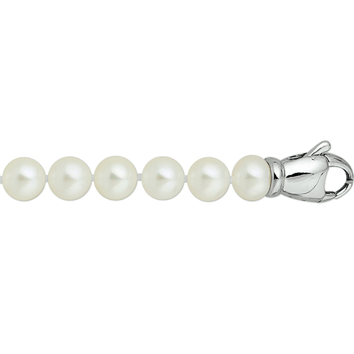 Fantasy Collection Armband parel 7 - 8 mm zilver
