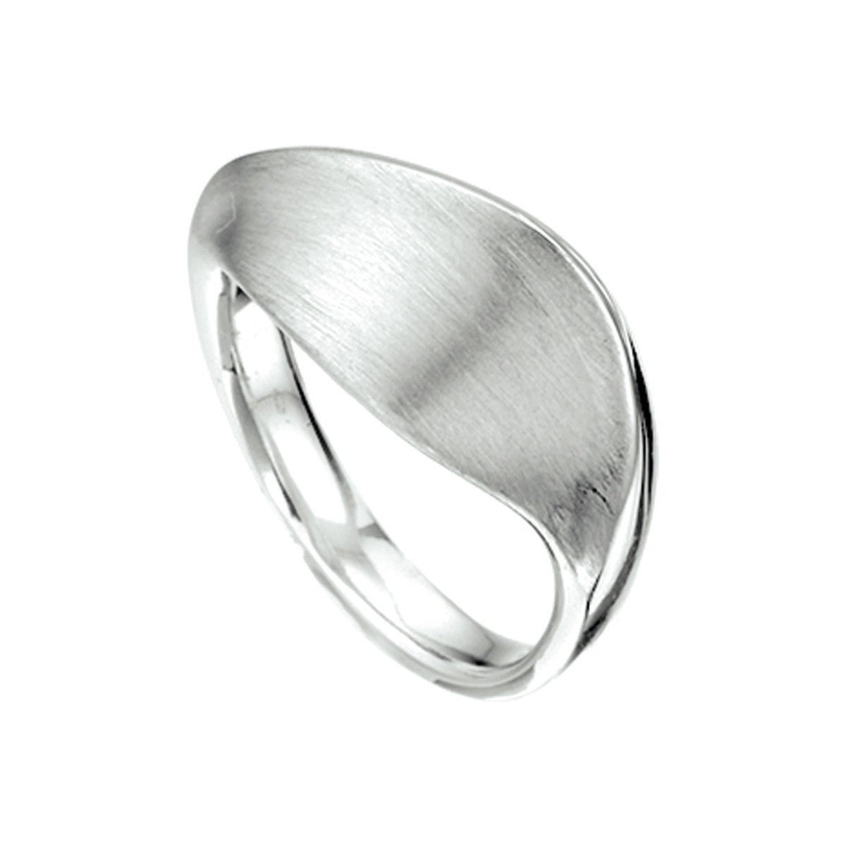 Fantasy Collection Ring poli/mat zilver