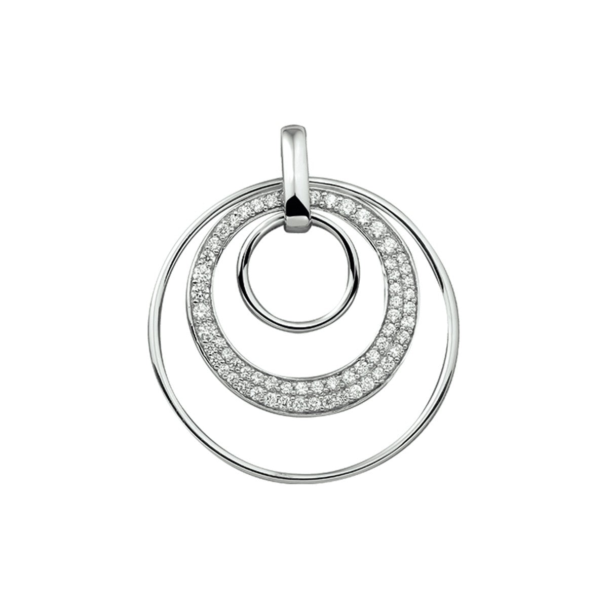 Fantasy Collection Hanger zirkonia zilver