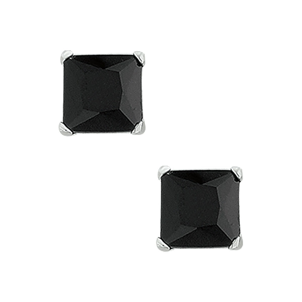 Fantasy Collection Oorbellen zwart zirkonia zilver - PSN1313187