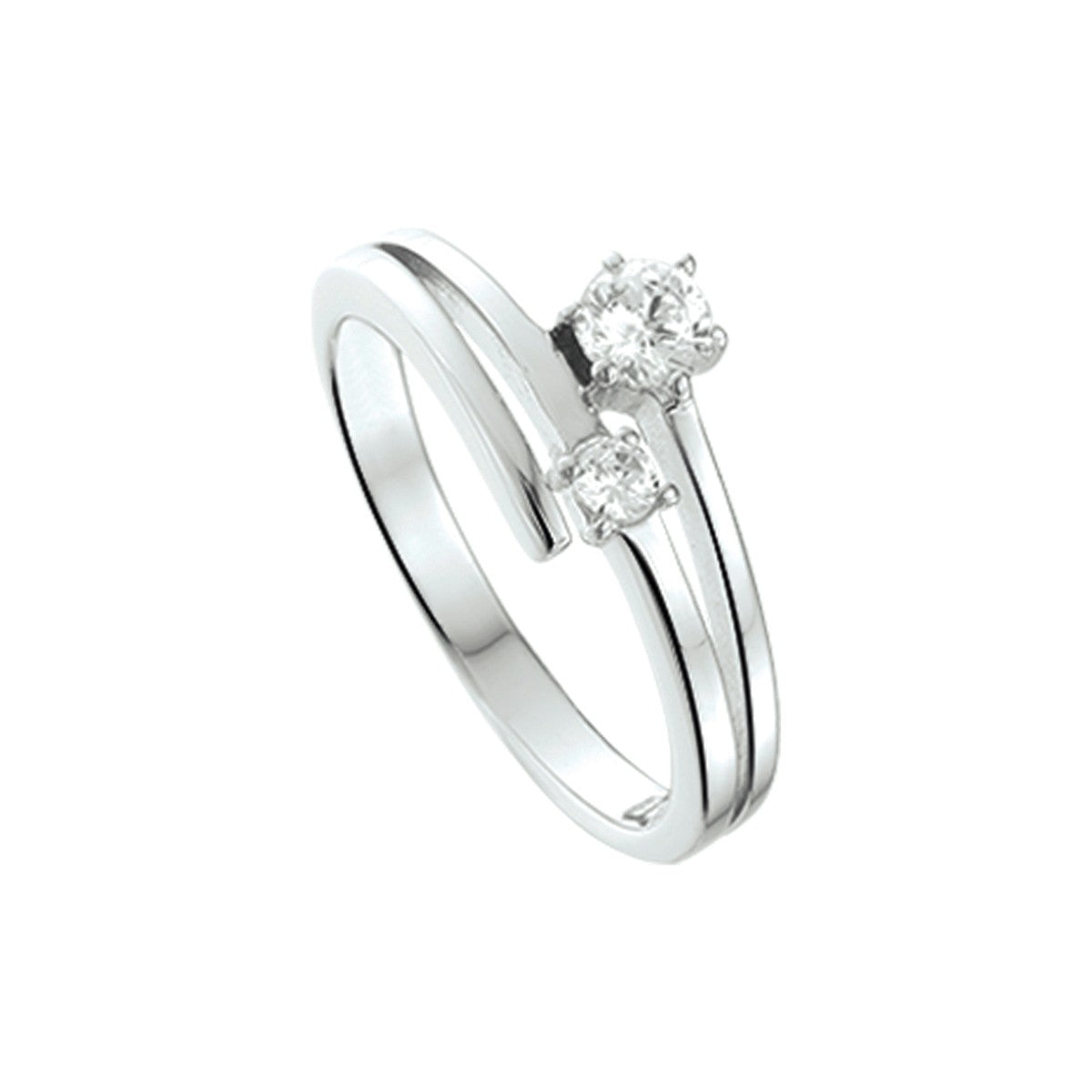 Fantasy Collection Ring zirkonia zilver