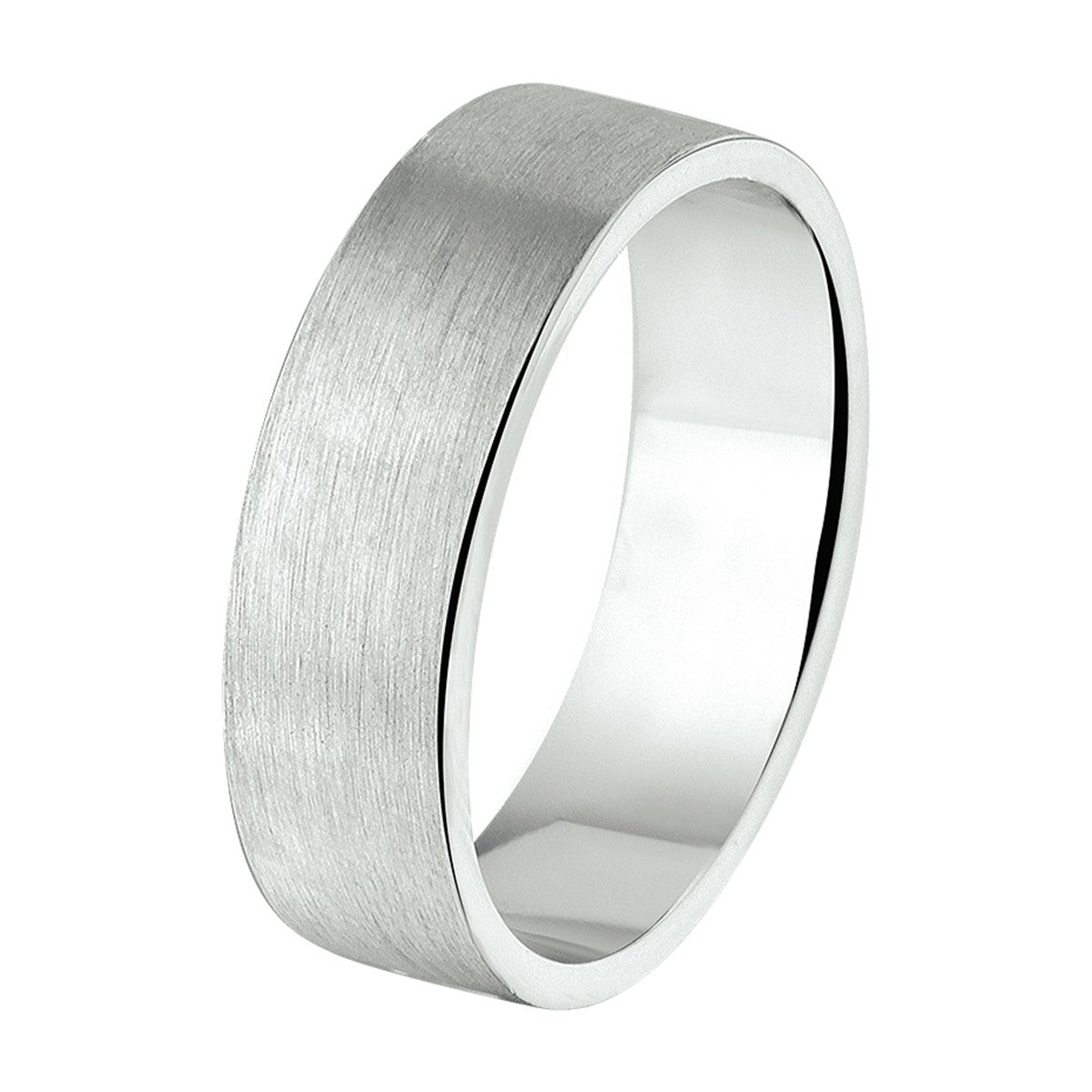 Fantasy Collection Ring a110 - 6 mm zilver - PSN1315060
