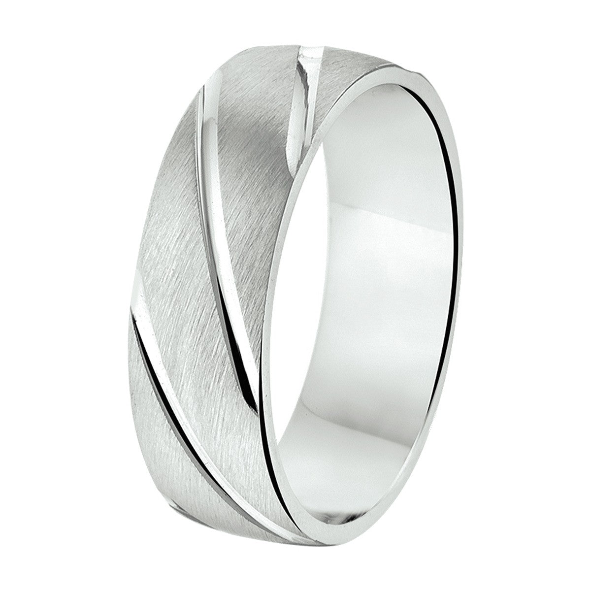 Fantasy Collection Ring a209 - 6,5 mm zilver
