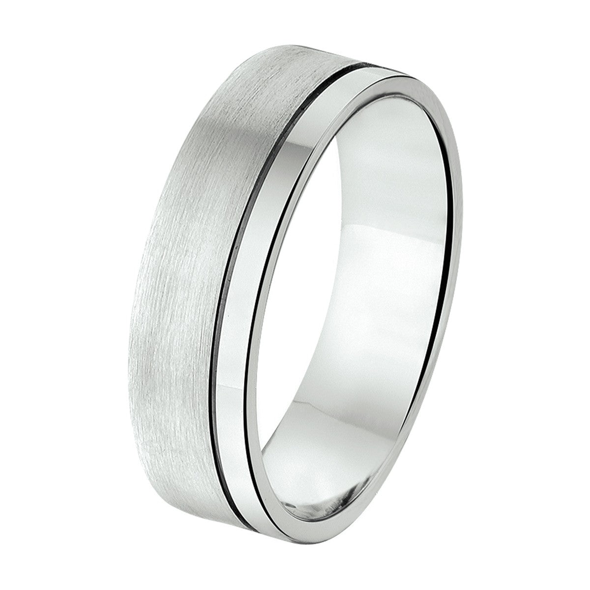 Fantasy Collection Ring a203/a308 - 6 mm zilver