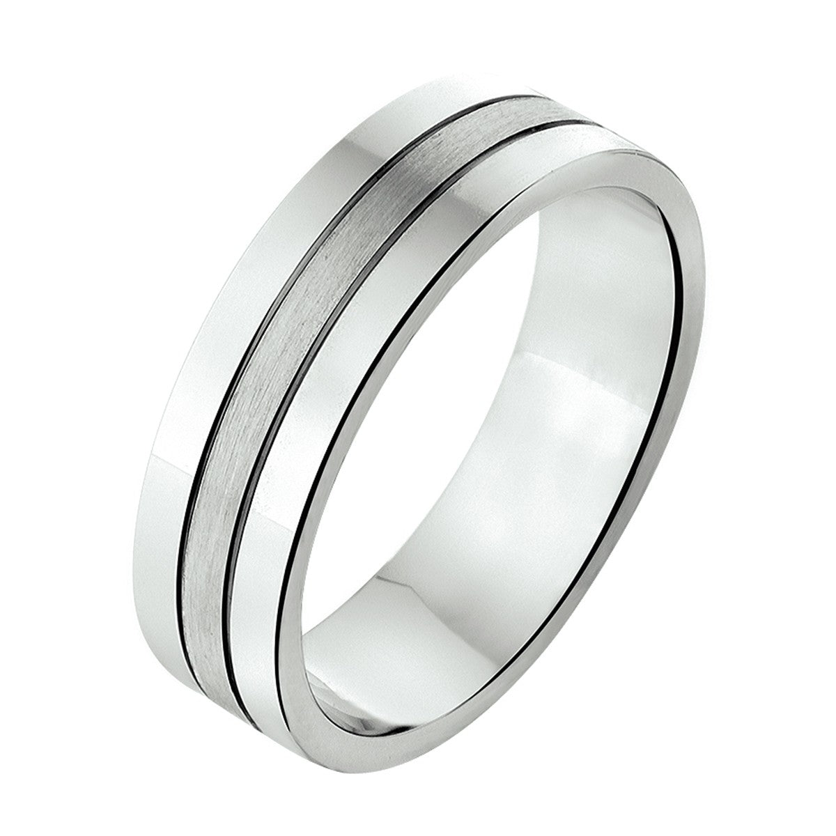 Fantasy Collection Ring a309 - 6 mm zilver