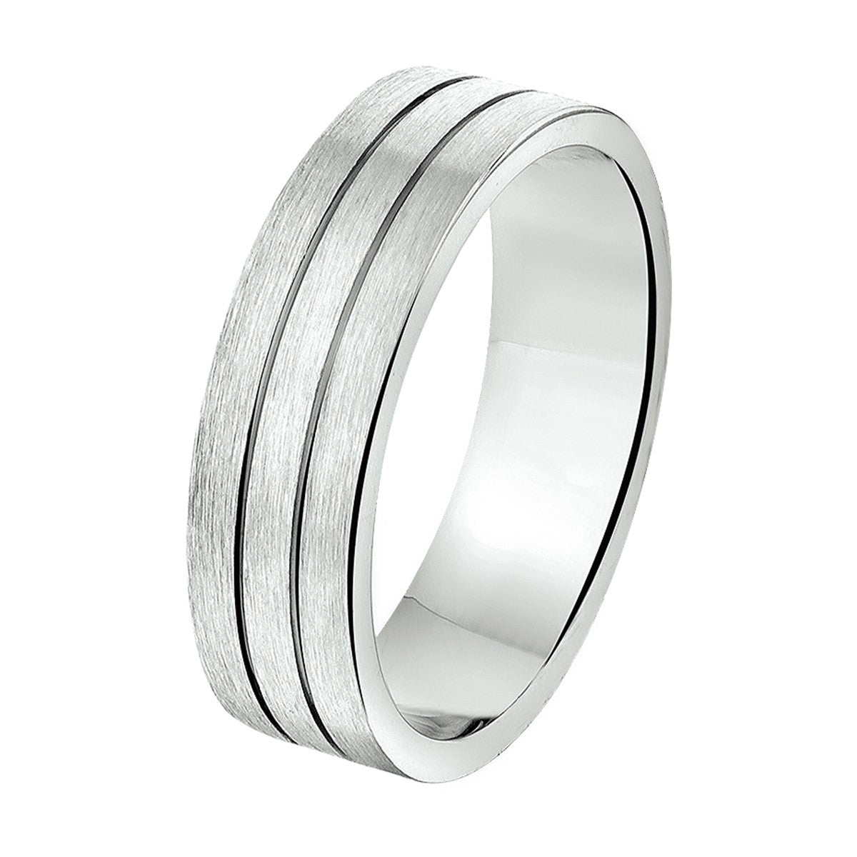 Fantasy Collection Ring a207 - 6 mm zilver