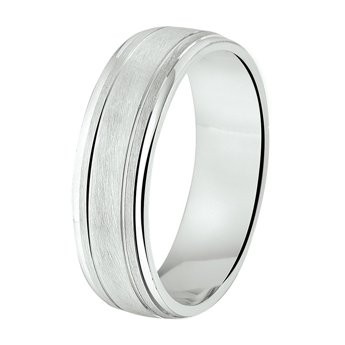 Fantasy Collection Ring a108 - 6 mm zilver - PSN1315300