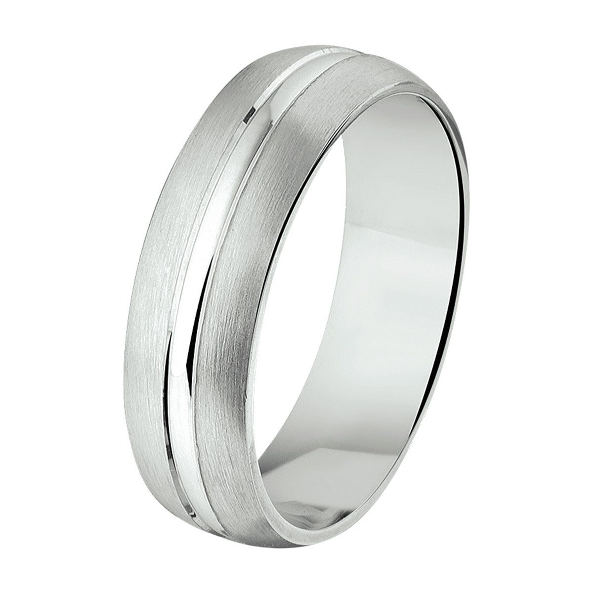 Fantasy Collection Ring a109 - 6 mm zilver - PSN1315313