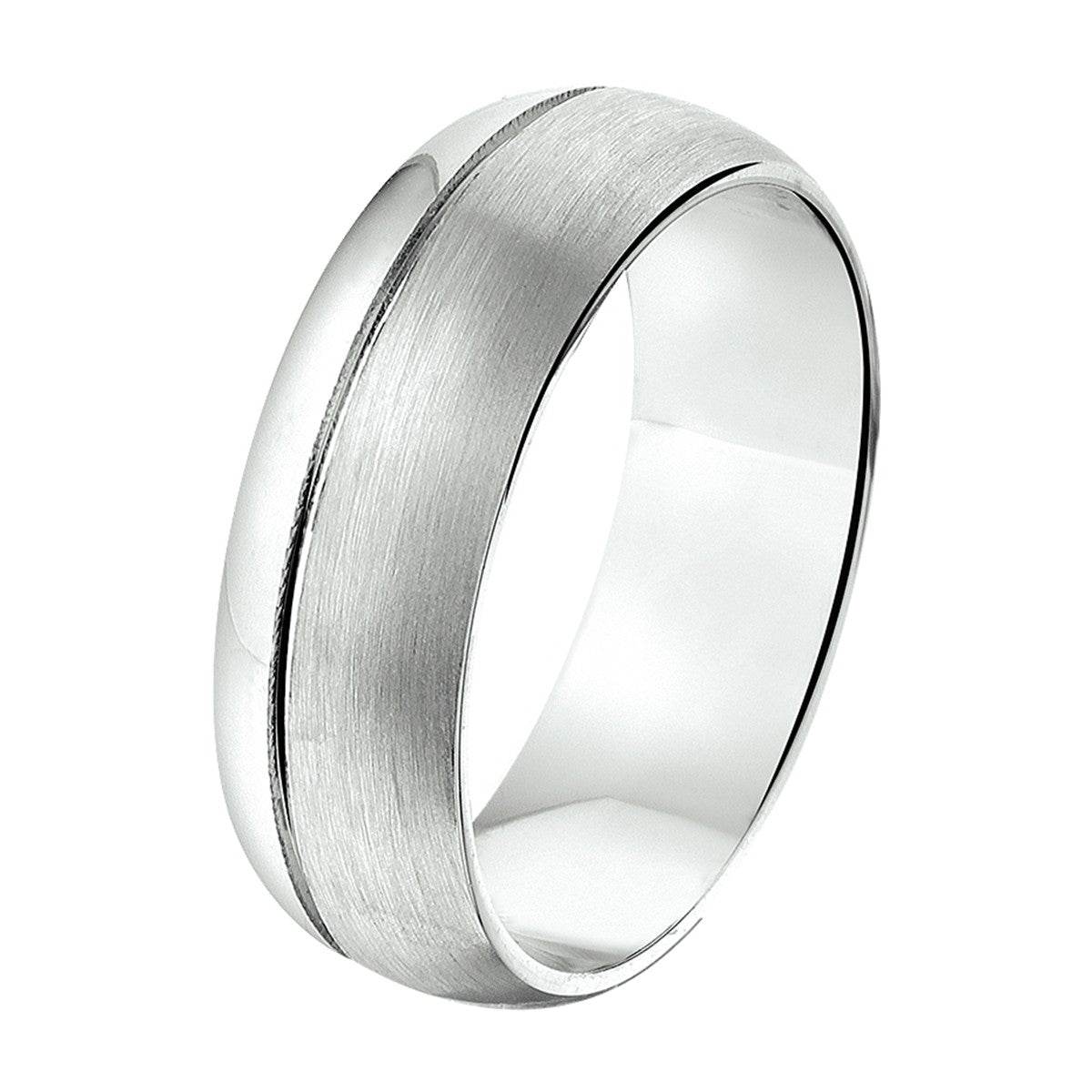 Fantasy Collection Ring a112 - 7 mm zilver - PSN1315382