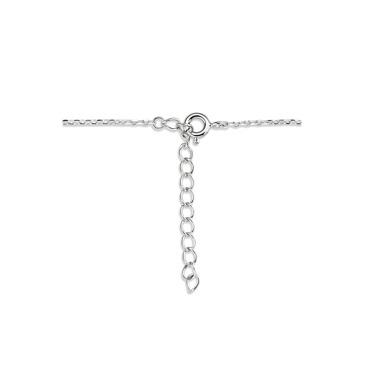 Fantasy Collection Collier zirkonia 41 + 4 cm zilver