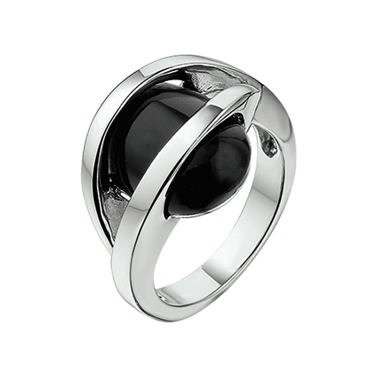 Fantasy Collection Ring onyx zilver