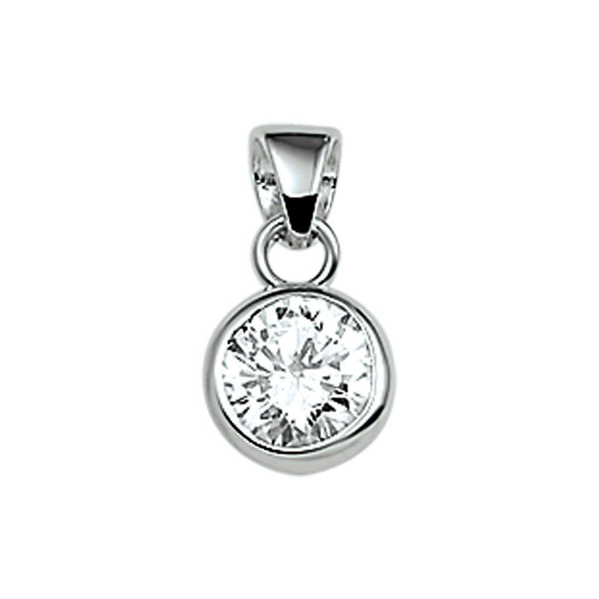 Fantasy Collection Hanger zirkonia 7 mm zilver