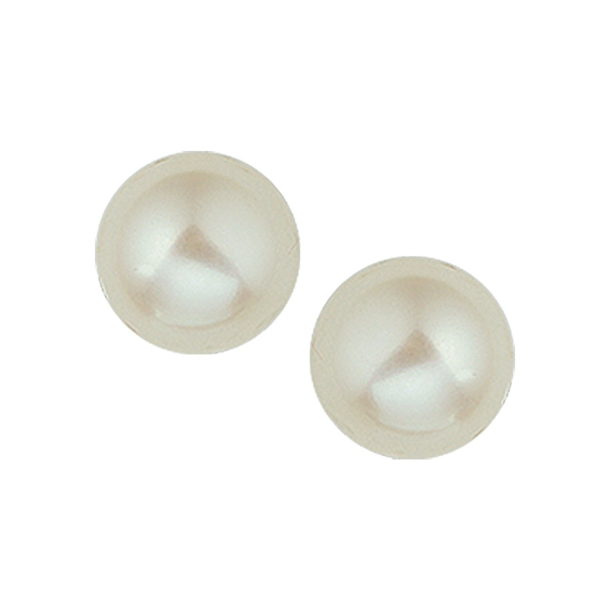 Fantasy Collection Oorbellen parel 9,3 mm zilver