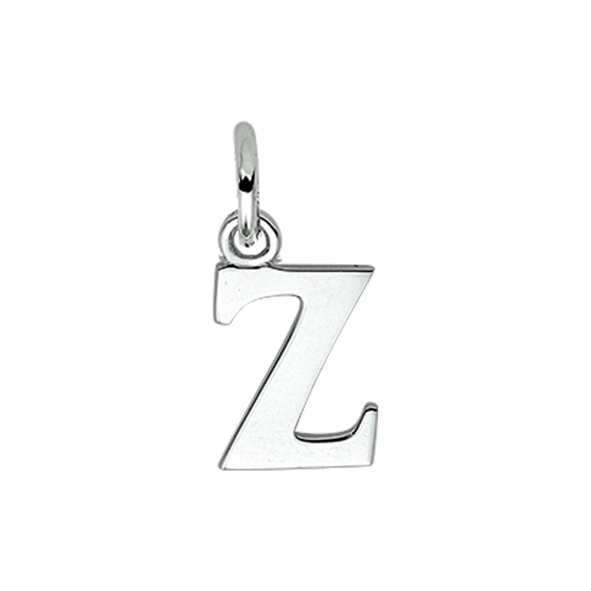 Hanger letter Z 12,6 mm zilver #Letter_Z