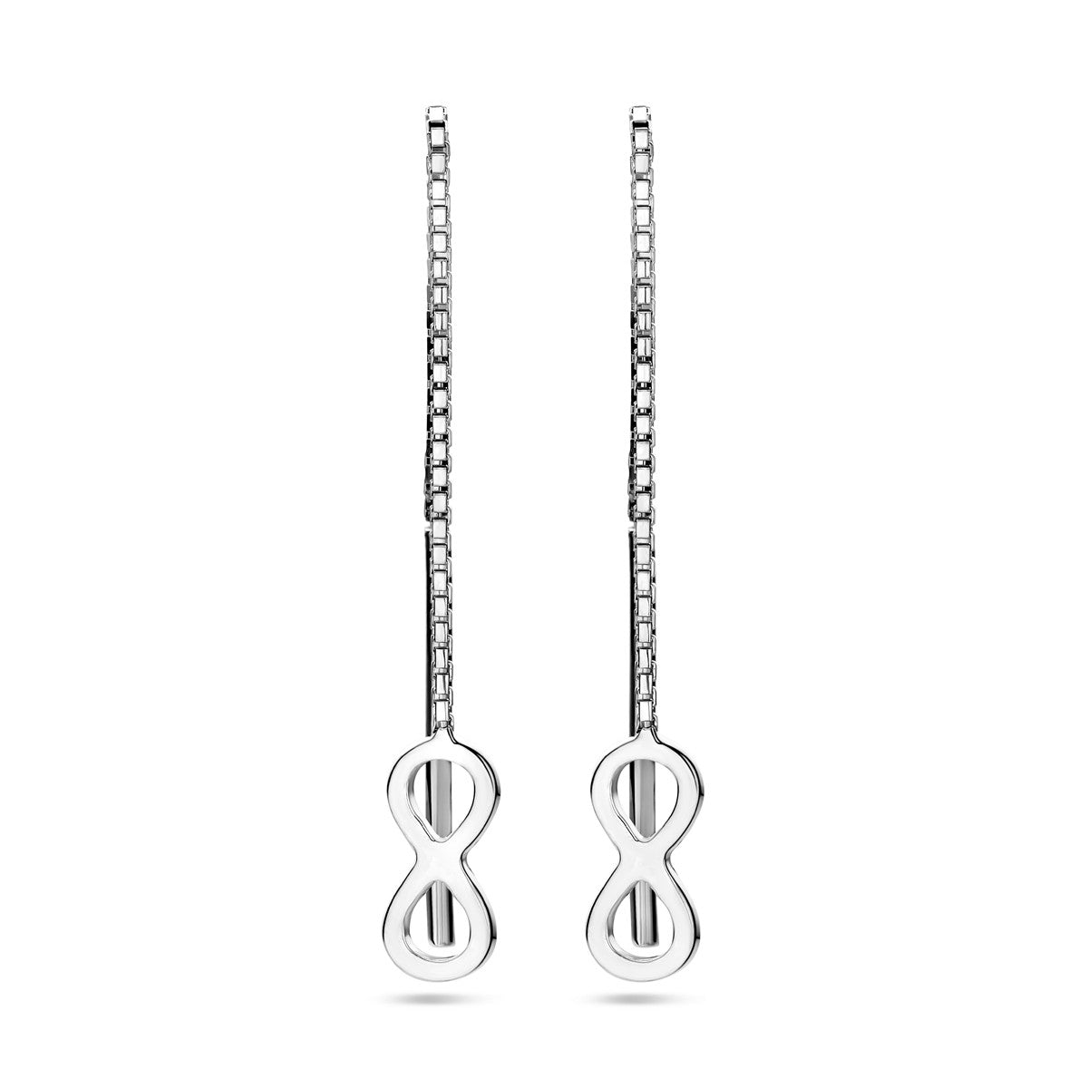 Fantasy Collection Oorbellen infinity zilver