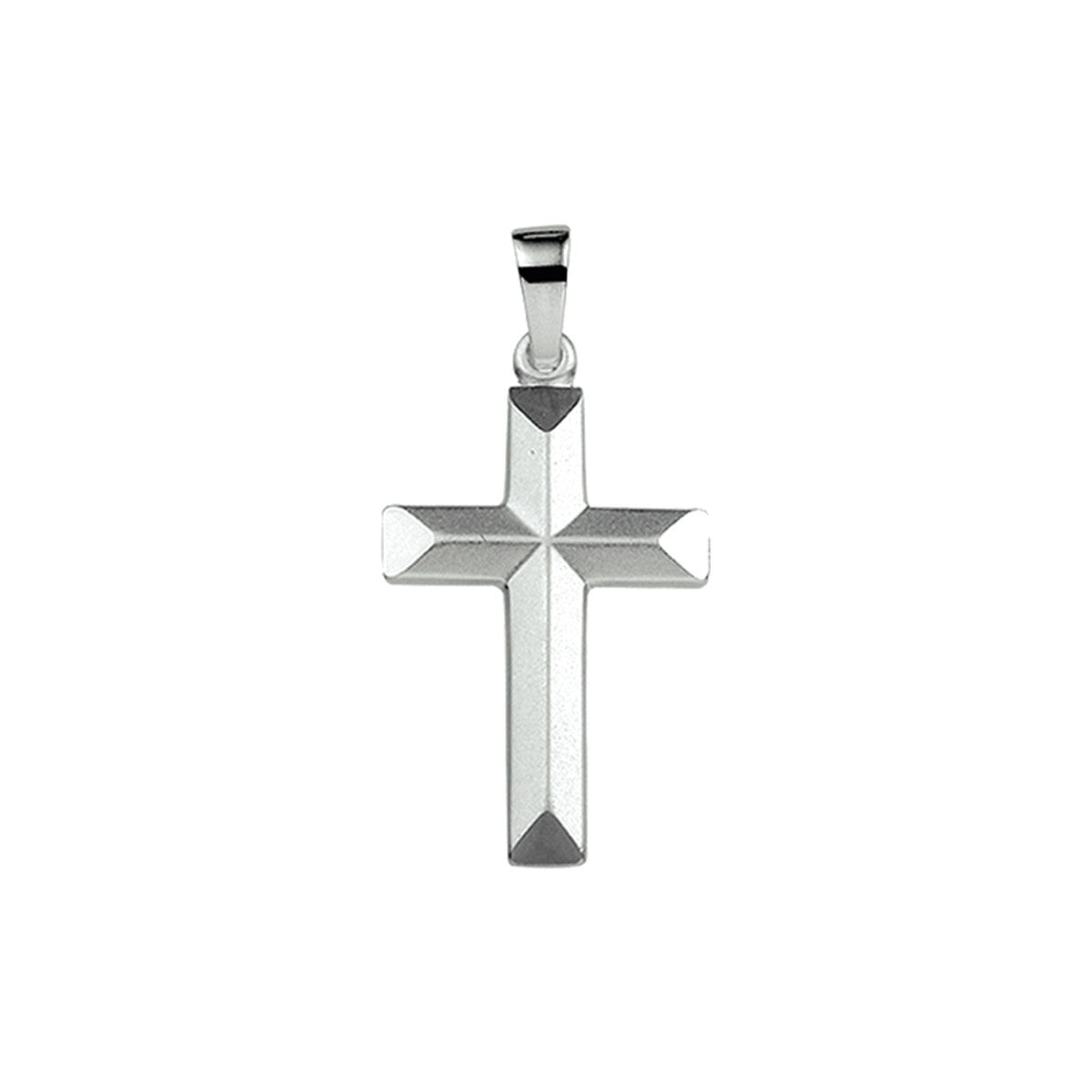 Fantasy Collection Hanger kruis gediamanteerd zilver