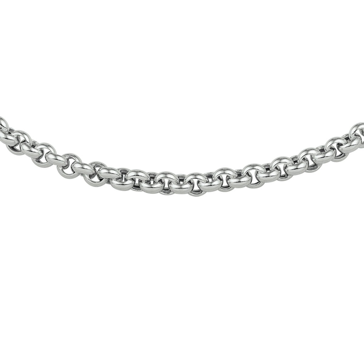 Fantasy Collection Collier jasseron 5,5 mm zilver