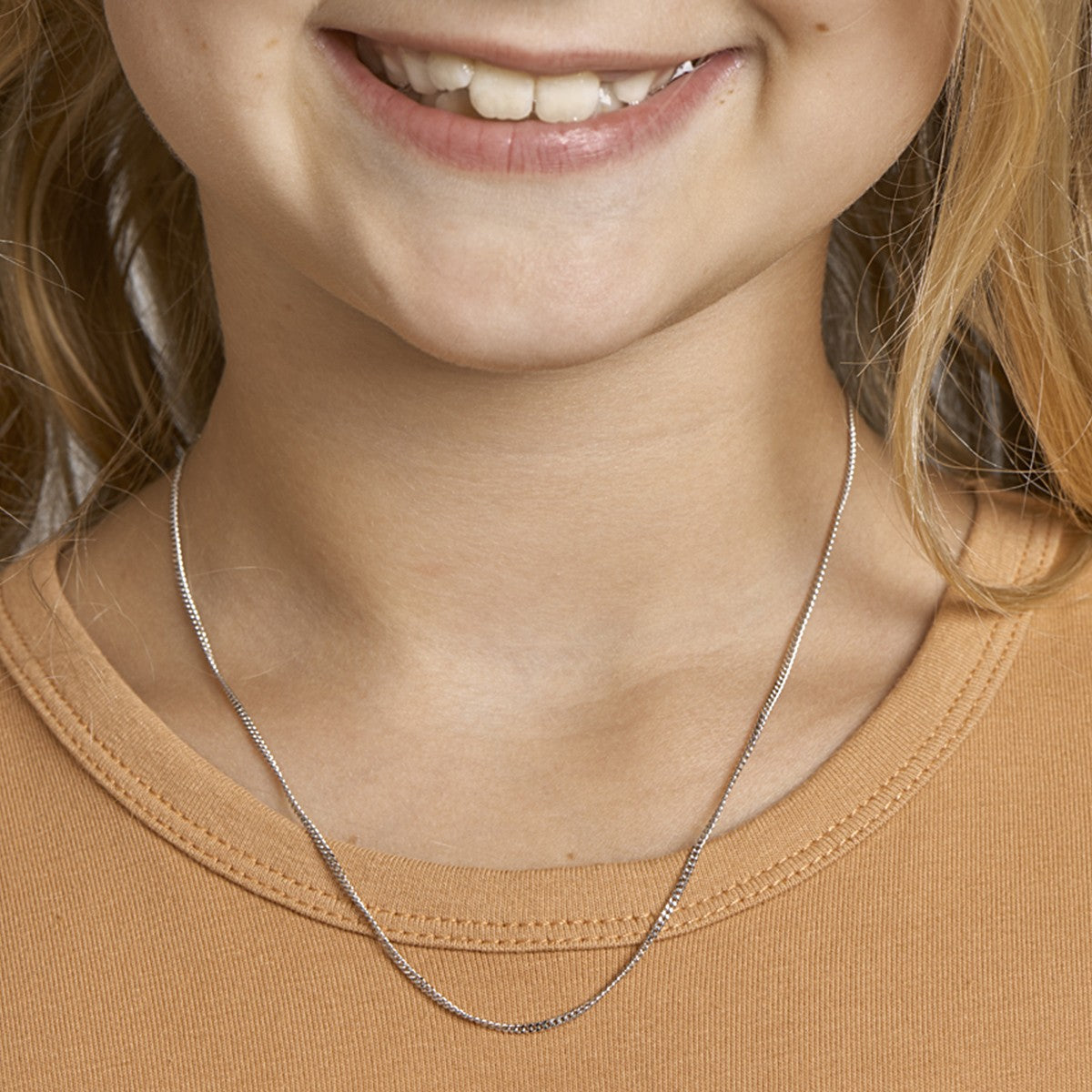 Fantasy Collection Collier gourmette 1,4 mm zilver