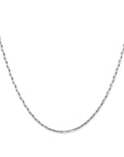 zilver gerhodineerd collier cardano 2,7 mm 45 cm 1320989 - PansiteNederland.nl