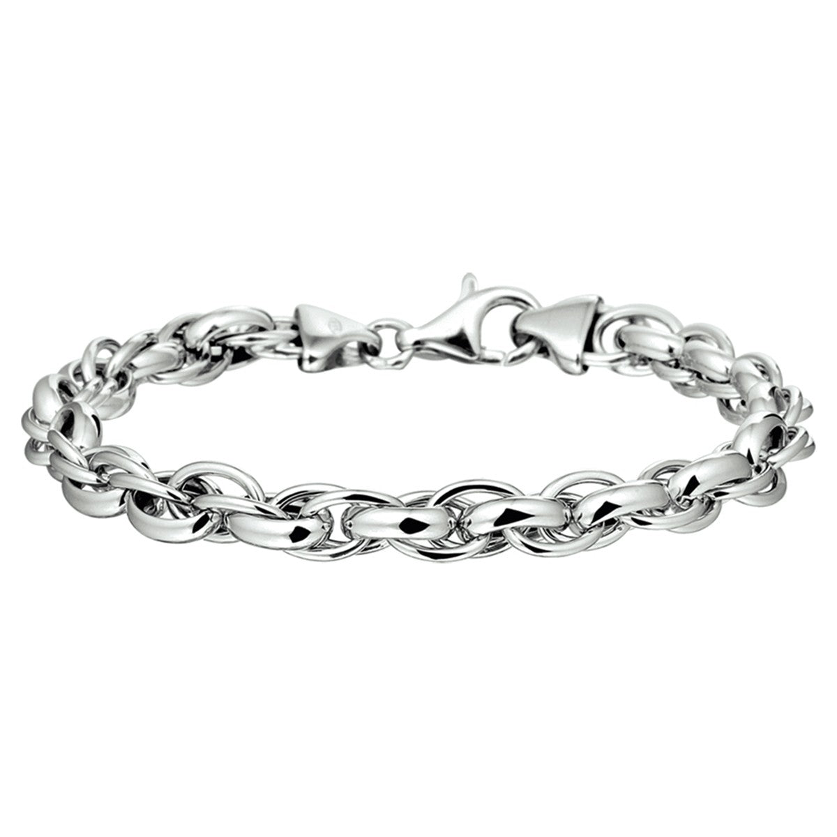 Fantasy Collection Armband 6,5 mm zilver