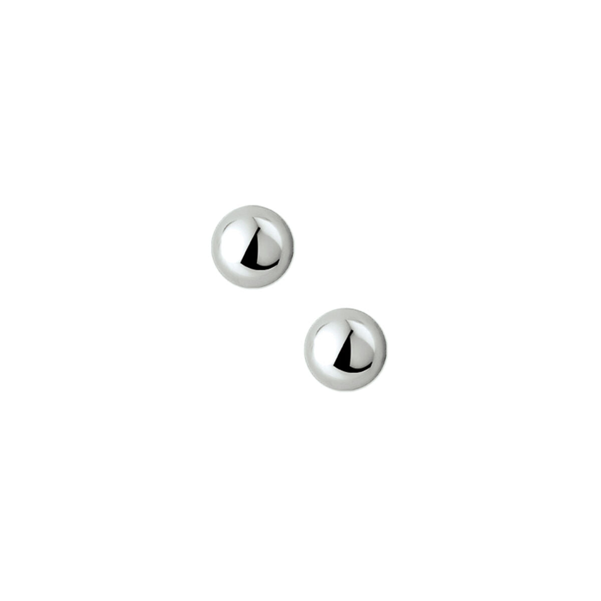 Fantasy Collection Oorbellen halfbol zilver