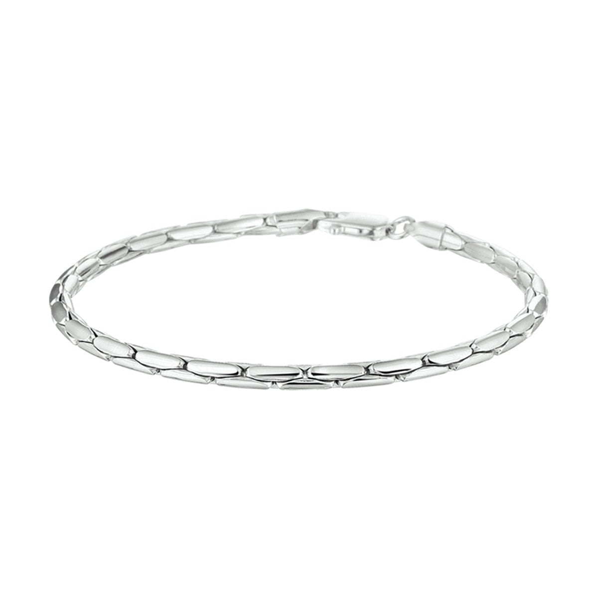 Fantasy Collection Armband cardano 2,7 mm 18,5 cm zilver