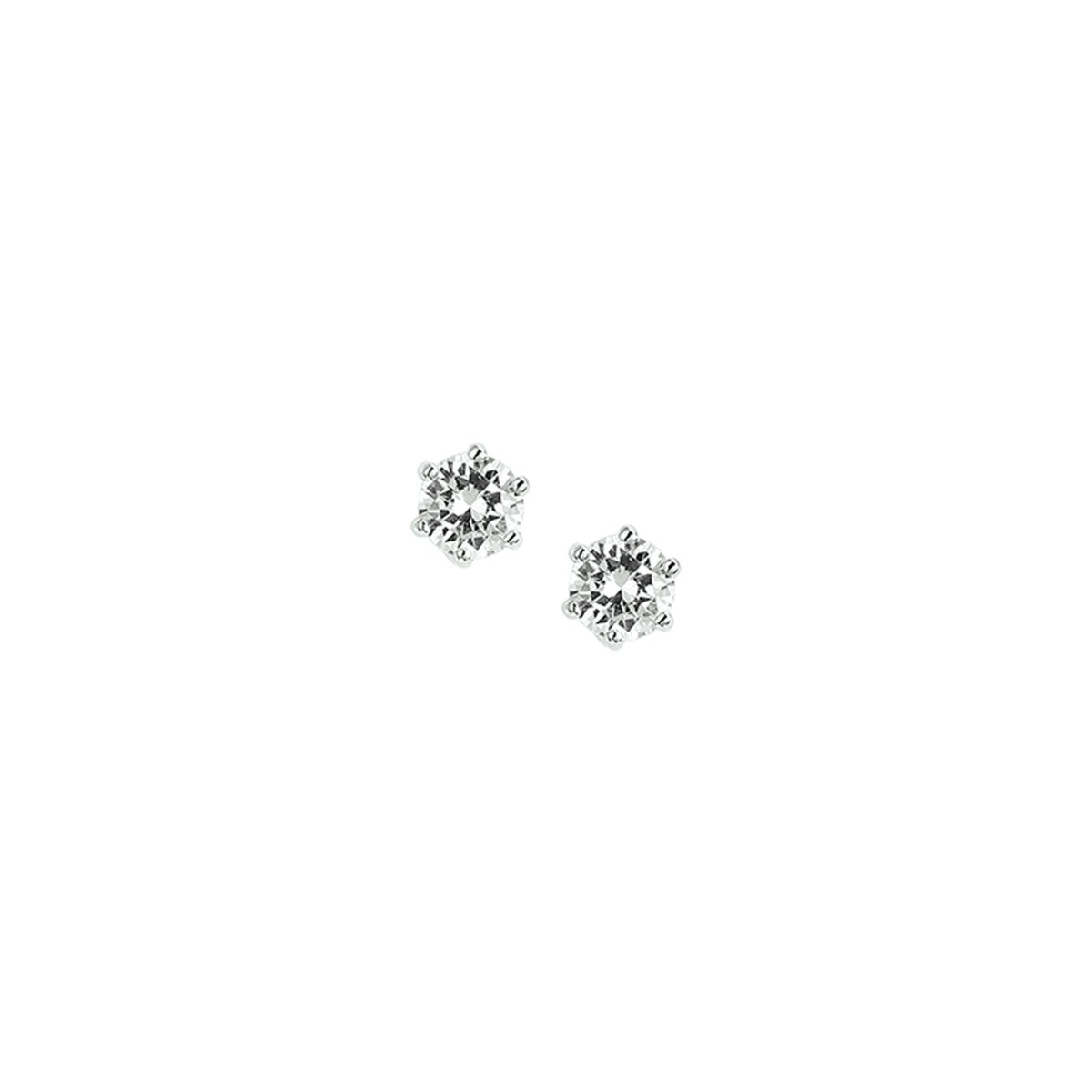 Fantasy Collection Oorbellen zirkonia zilver
