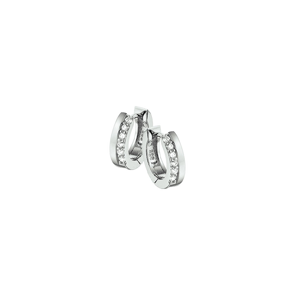 Fantasy Collection Oorbellen zirkonia zilver