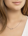 zilver gerhodineerd collier infinity 2,1 mm 40 + 4 cm 1322368 - PansiteNederland.nl