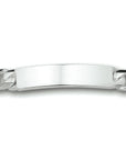 Zilver Gerhodineerd Graveerarmband gourmet 9 mm 21 cm - 1321663 - PansiteNederland.nl