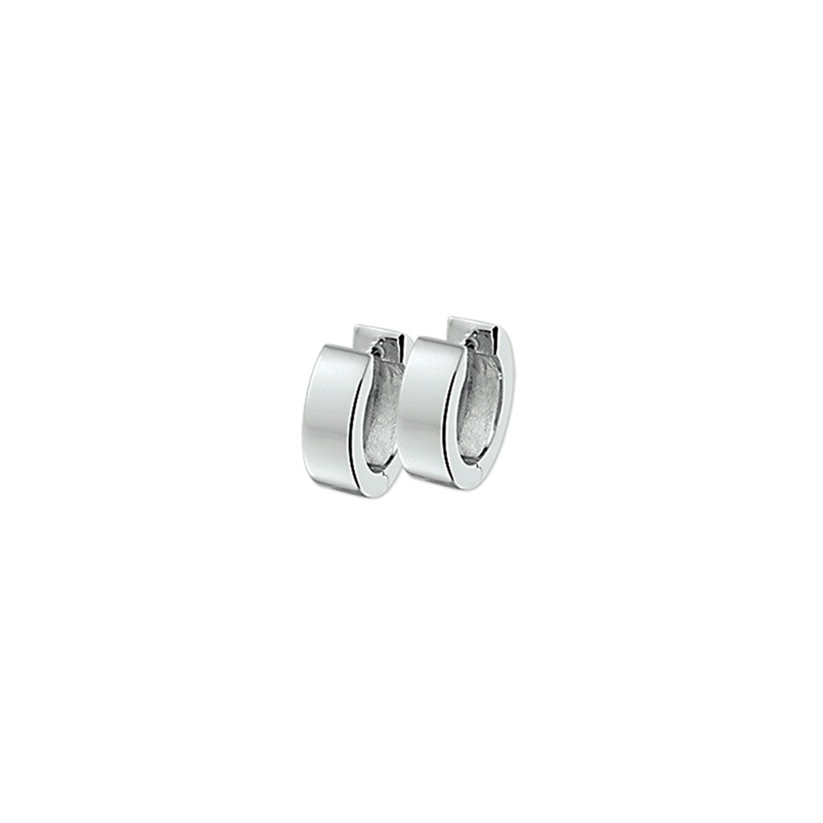 Fantasy Collection Oorbellen vlak zilver